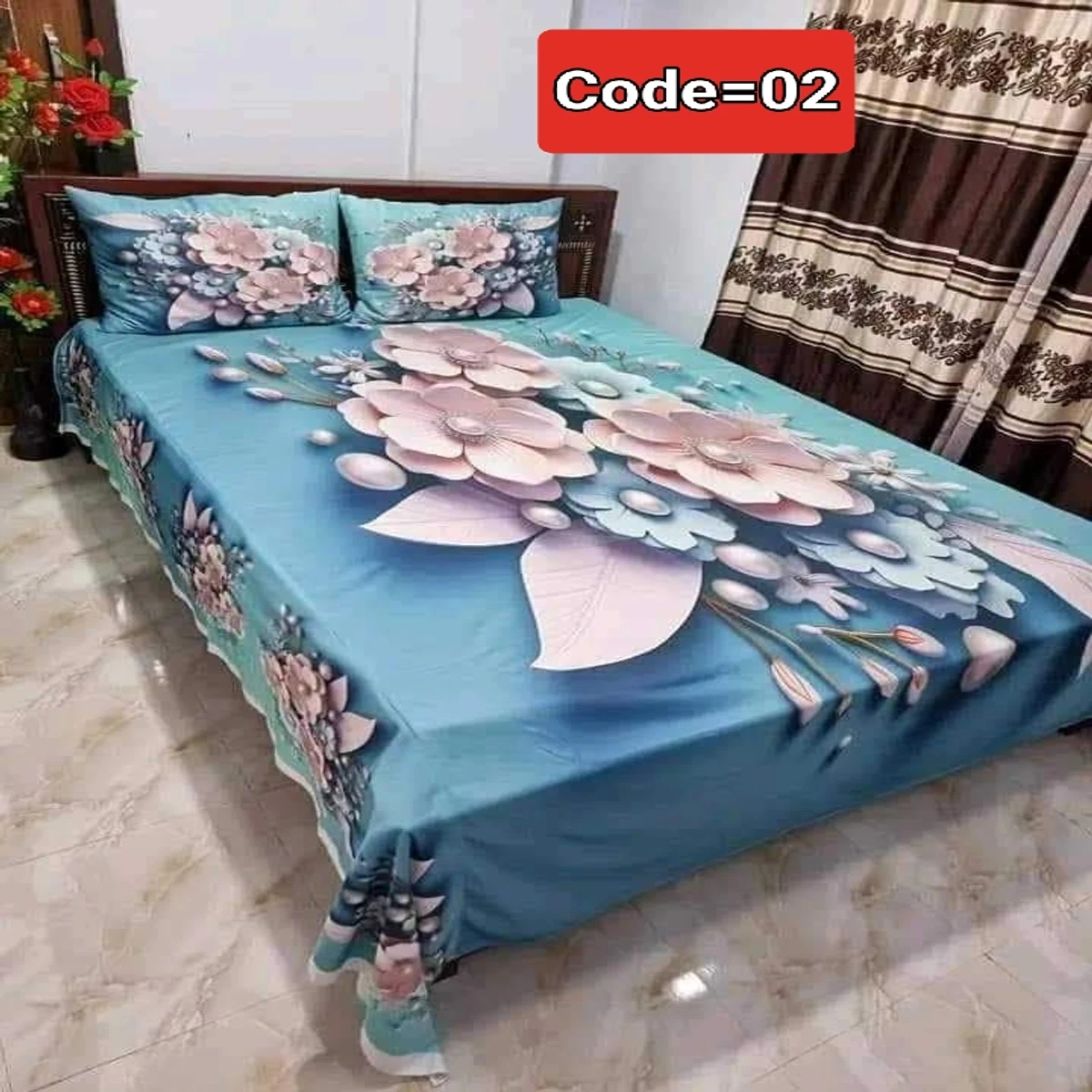 3D Pint Bed Sheet Colour Code = 02