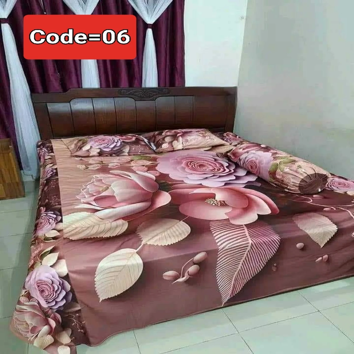 3D Pint Bed Sheet Colour Code =06