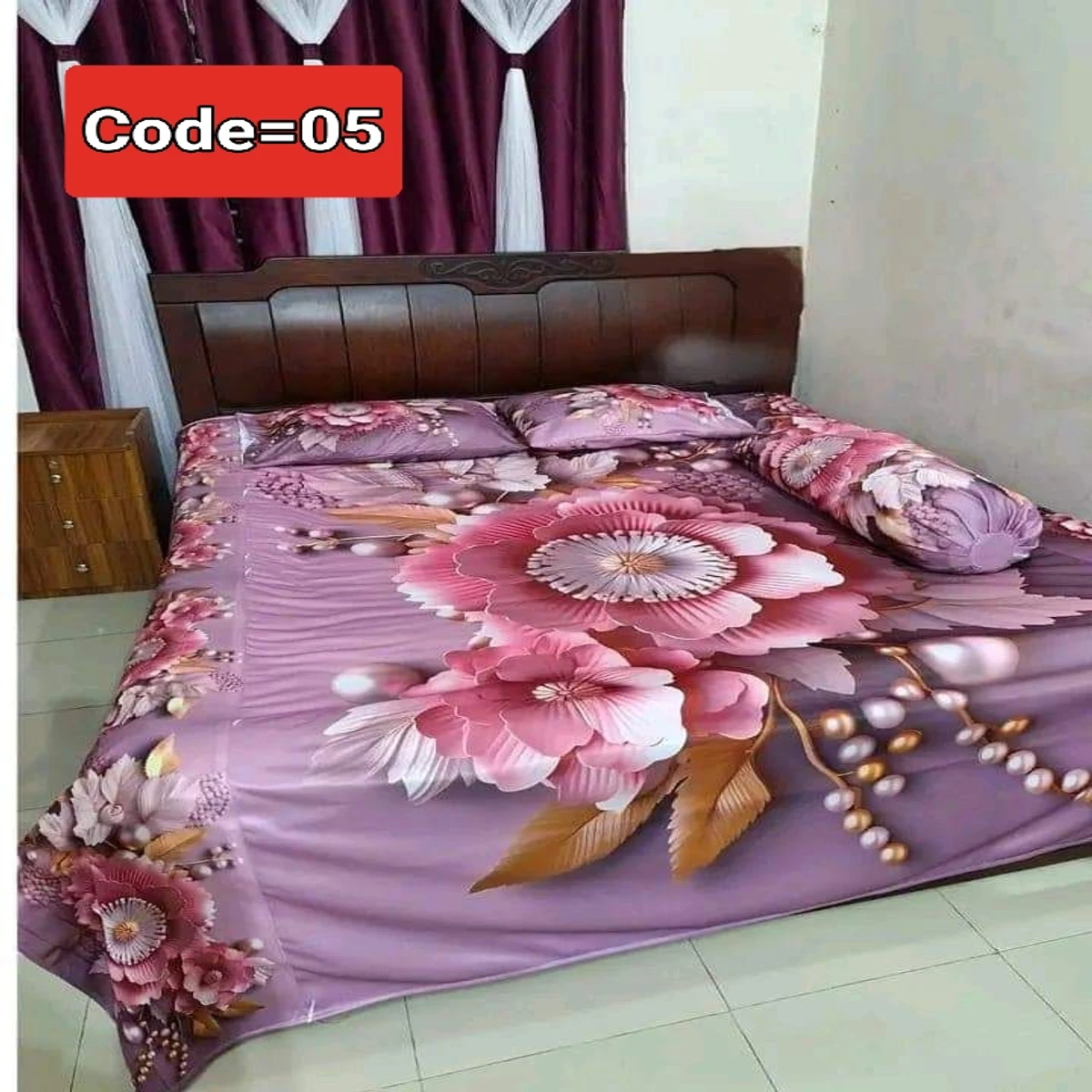 3D Pint Bed Sheet Colour Code =05