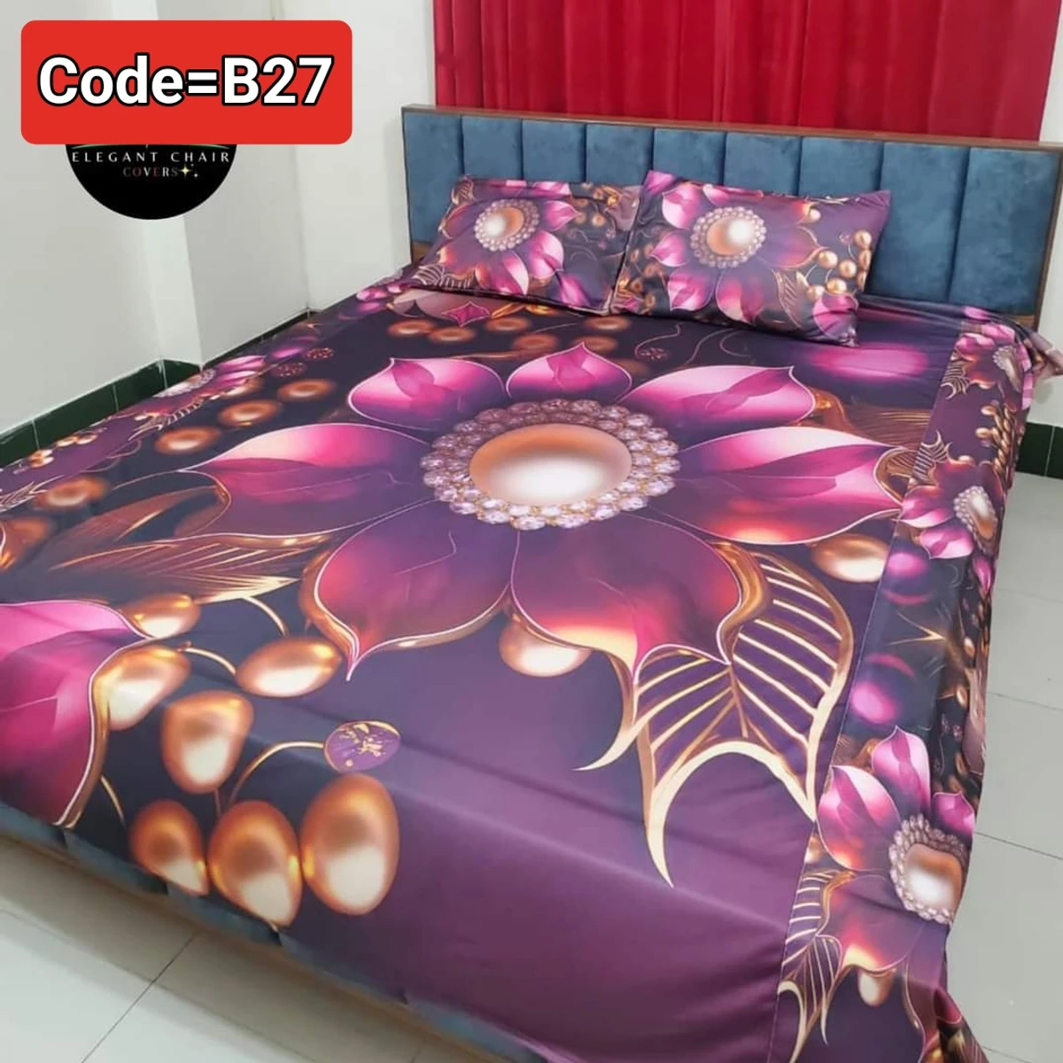 3D Pint Bed Sheet Colour Code = 27